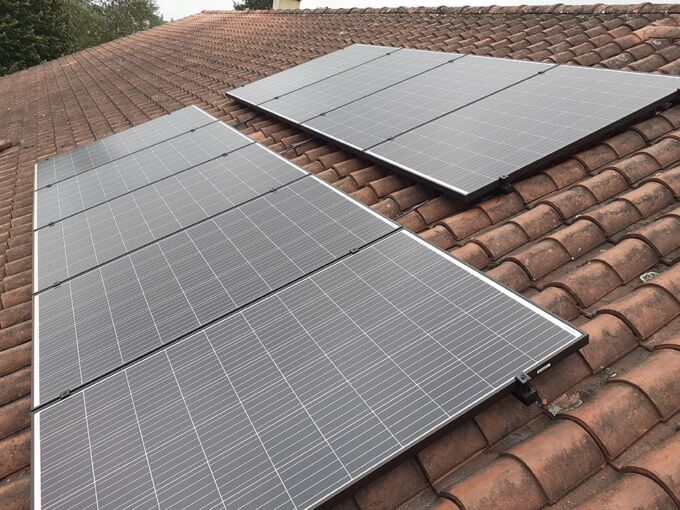 panneaux photovoltaïques - réalisation Ridoret Énergie